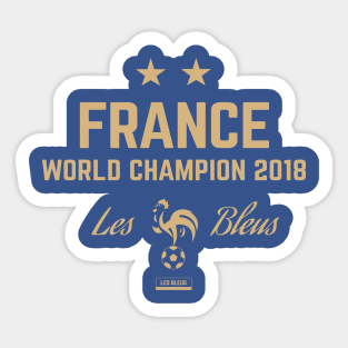 France Football World Cup 2018 Champions Sticker